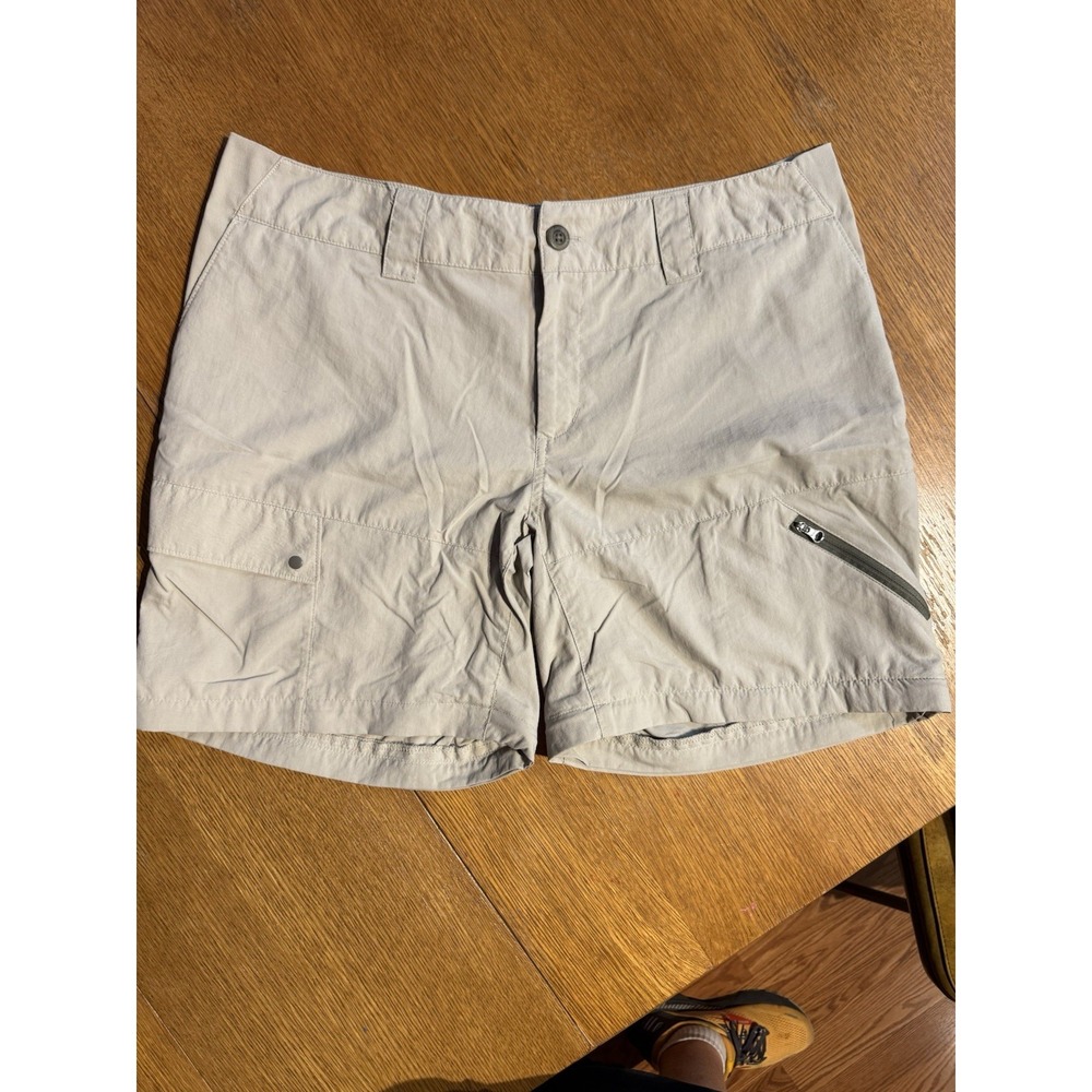 Columbia Omni-Shield Ripstop Cargo Shorts Mens‎ L Gray Fishing Outdoor